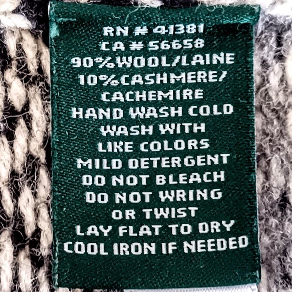 Lauren Ralph Lauren Cashmere Wool Fair Isle Pullover Sweater - Picture 5 of 5